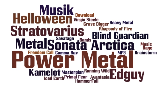 Power Metal » Bands Infos, Musik-CDs und MP3s