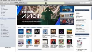Apple iTunes Shop für Musik-Downloads